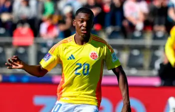 Joel Canchimbo salió lesionado a los 35 minutos, Colombia se mide por la semifinal del Mundial Sub 20 ante Argentina. FOTO CORTESÍA FCF
