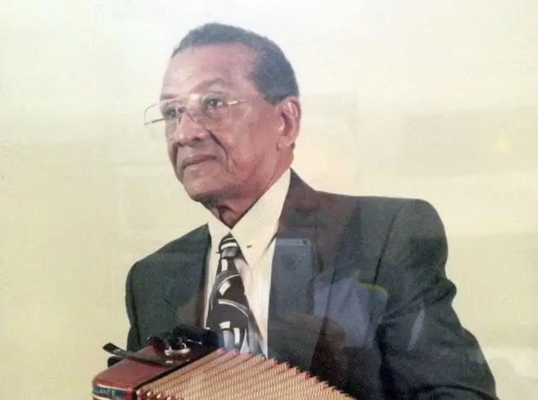 Abel Antonio Villa, acordeonero y compositor vallenato (1924 - 2006). FOTO: Fundación Abel Antonio.