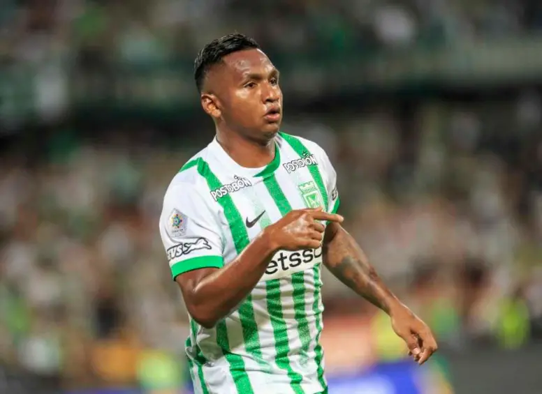 Alfredo Morelos, quien marcó el penal del empate 1-1 con Sao Paulo. FOTO CAMILO SUÁREZ 