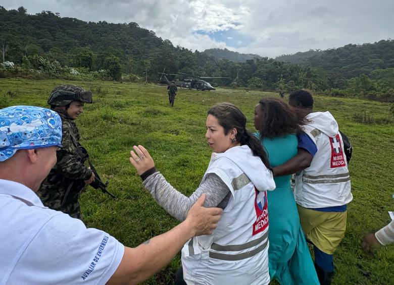 Contigo Antioquia se articula con actores como hospitales, centros médicos, equipos básicos de salud, las EPS y, en caso de emergencia, con el CRUE departamental y la fuerza aérea, entre otros. FOTO cortesía