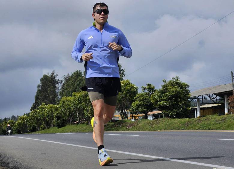 Julián Camilo Londoño ha participado en competencias internacionales de <i>running</i>.