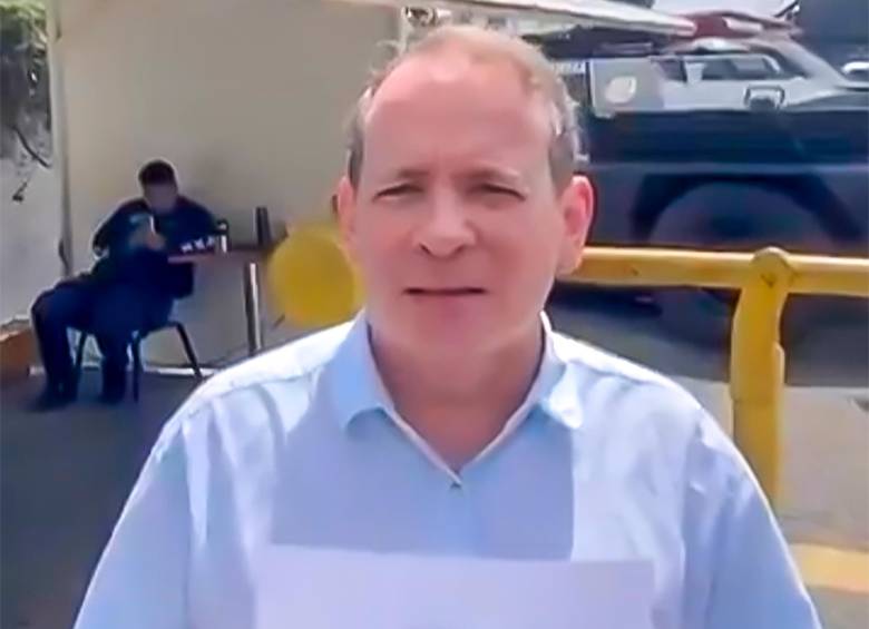 Juan Pablo Guanipa, líder opositor de Venezuela liberado por el régimen. Foto: captura de video.