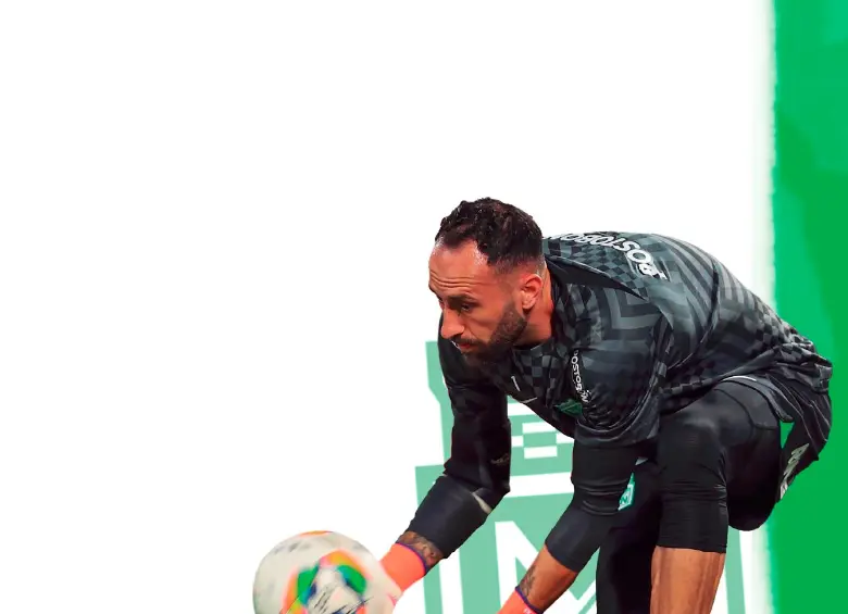 David Ospina, referente de Nacional en el actual proceso. FOTO MANUEL SALDARIAGA