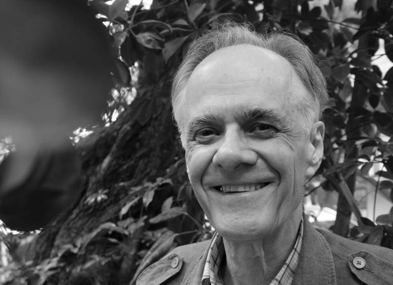 Fotografía de Paolo Angulo tomada en el último año que Fernando Vallejo vivió en México.