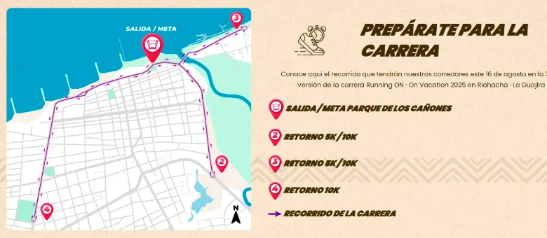 Llega la tercera edición de Running On: correr con propósito en La Guajira