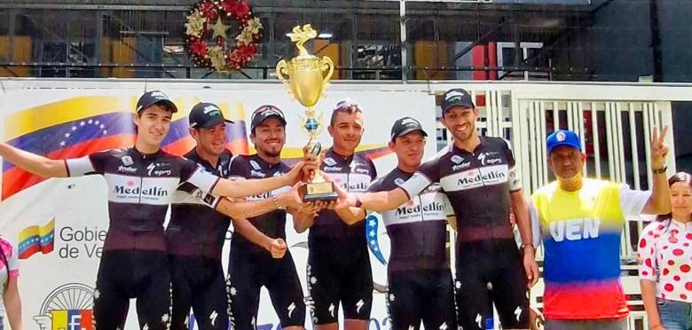 Walter Vargas del Team Medellín se coronó campeón de la Vuelta a Venezuela 