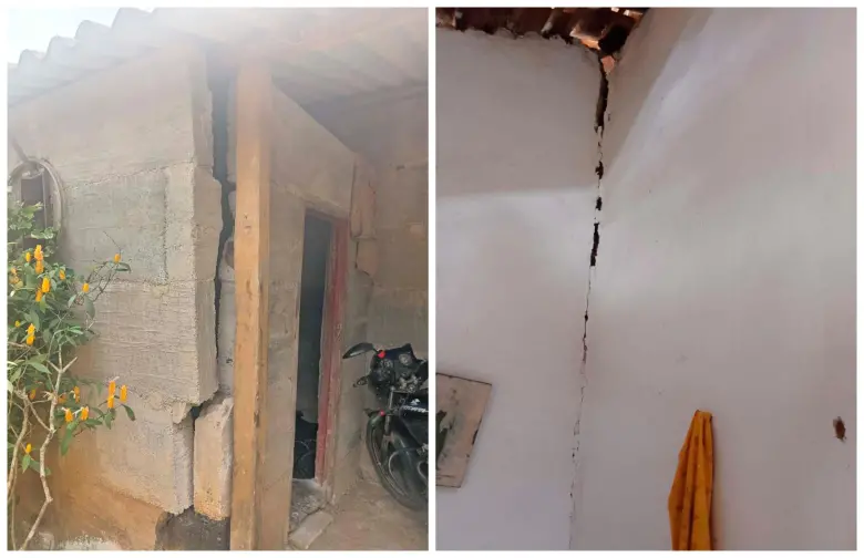Fue más que un susto: sismos causaron daños en casas, escuelas y otras edificaciones de Uramita y Frontino, Antioquia