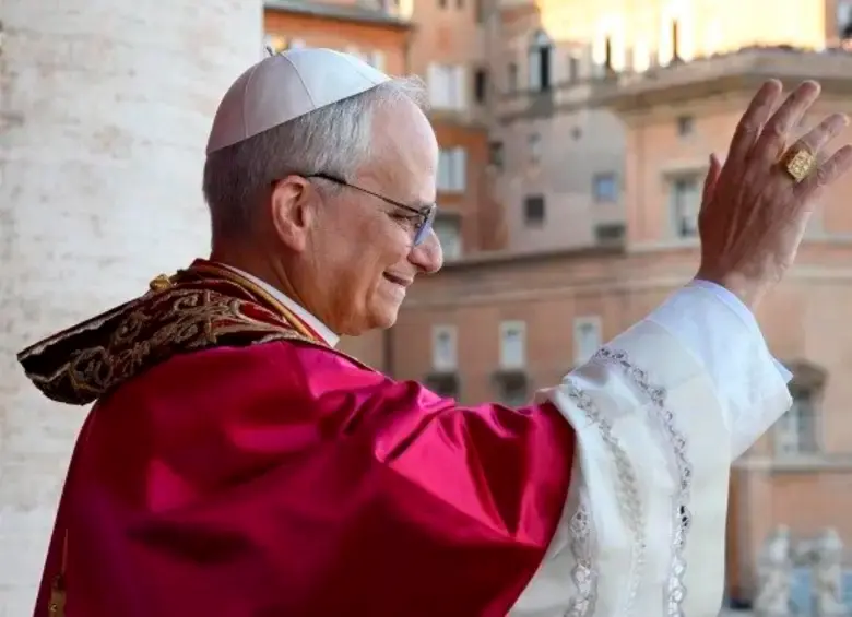 El papa León XIV pidió en el Angelus la paz en la Franja de Gaza y en Ucrania. FOTO: GETTY