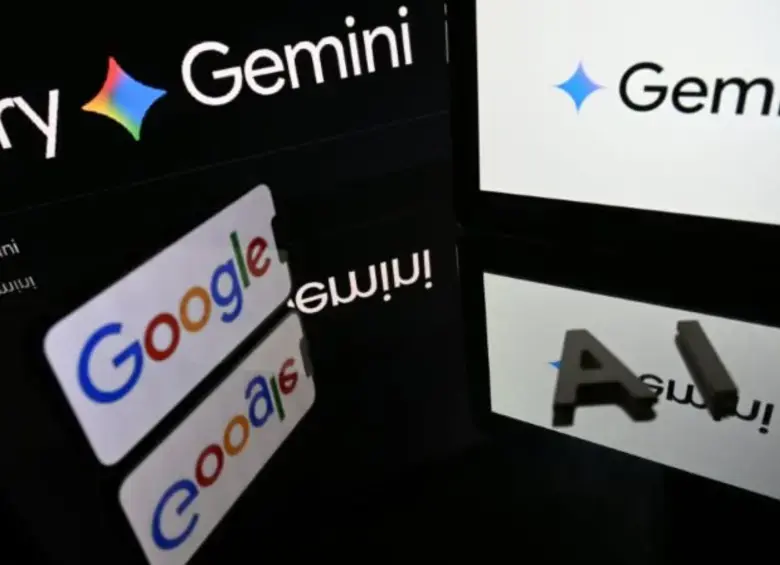 Gemini es la IA de Google. Foto: AFP