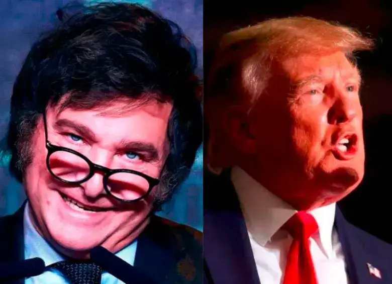 Donald Trump felicitó a Javier Milei por obtener mayorías en las elecciones legislativas de Estados Unidos. FOTO: AFP Donald Trump felicitó a Javier Milei por obtener mayorías en las elecciones legislativas de Estados Unidos. FOTO: AFP