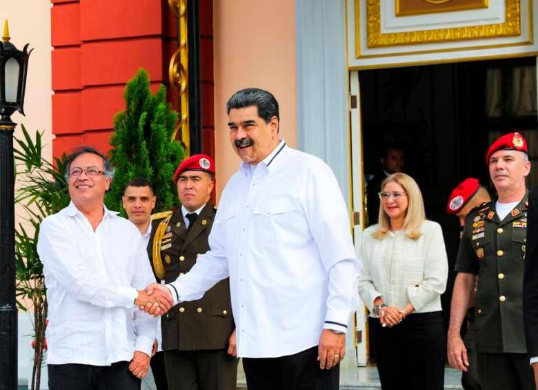 Gustavo Petro y Nicolás Maduro han sostenido cuatro reuniones bilaterales desde agosto de 2022. FOTO CORTESÍA