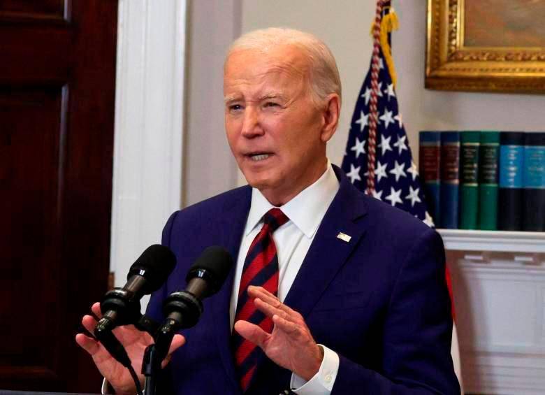 En los últimos días el presidente de Estados Unidos, Joe Biden, se había mostrado crítico con la situación humanitaria que se vive en la Fanja de Gaza y el constante asedio de Israel. FOTO: GETTY