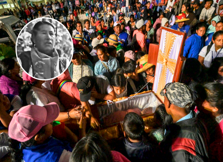 La mayora era una reconocida autoridad en la comunidad indigena de Toribío, Cauca. FOTO: CAPTURA DE PANTALLA