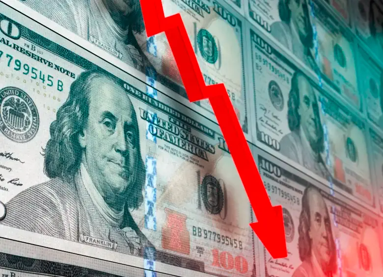 Dólar sigue por debajo de los $3.900 en Colombia. FOTO GETTY. 