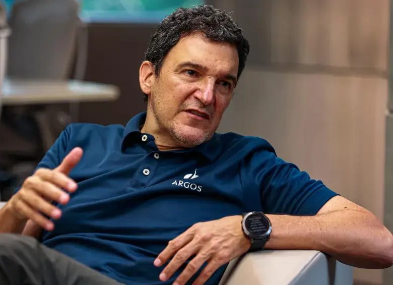 Juan Esteban Calle, presidente de Cementos Argos.