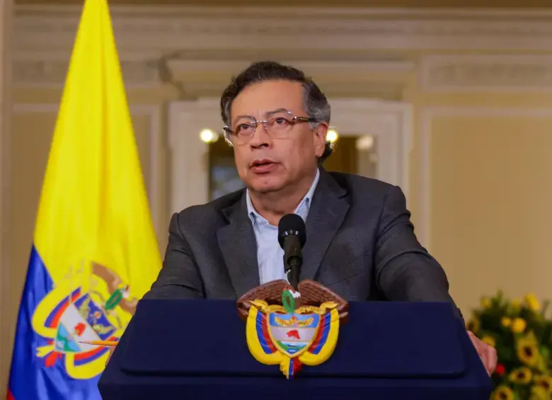 Gustavo Petro no suele darle entrevistas a la prensa. Foto: Presidencia.