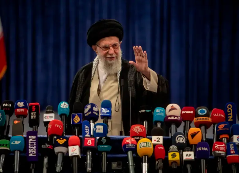 Líder supremos de Irán, el ayatolá Alí Jamanei. FOTO GETTY