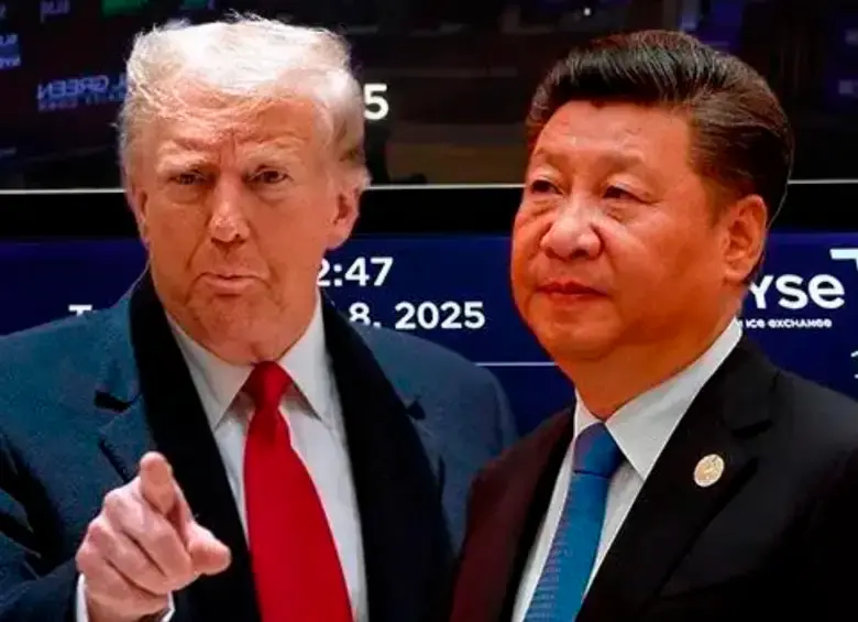 Donald Trump y Xi Jinping. FOTO GETTY. 