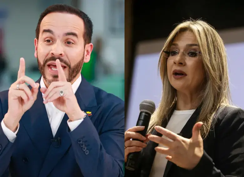Hace poco más de un mes, hubo otro episodio de disputa entre ambos. De la Espriella publicó un video en el que proponía que la candidatura única se definiera según la intención de voto: si Dávila superaba sus cifras, él se sumaría a su campaña, y viceversa. Fotos: Manuel Saldarriaga y Colprensa