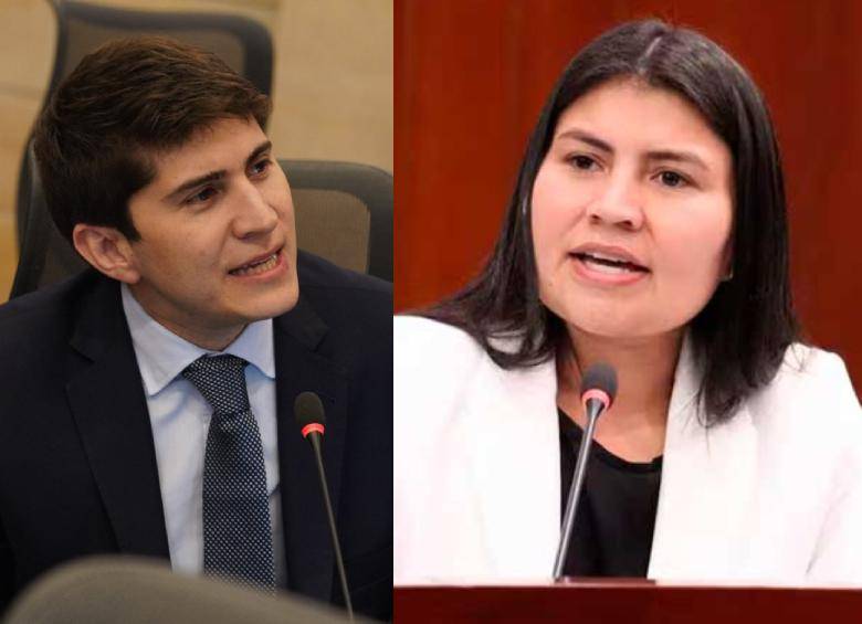 Wadith Manzur y Karen Manrique. Fotos: Colprensa