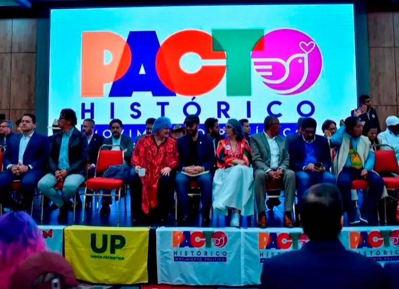 Nueve precandidatos buscan participar en la consulta interpartidista del Pacto Histórico, entre ellos, María José Pizarron, Iván Cepeda, Daniel Quintero o Gustavo Bolívar. FOTO: COLPRENSA