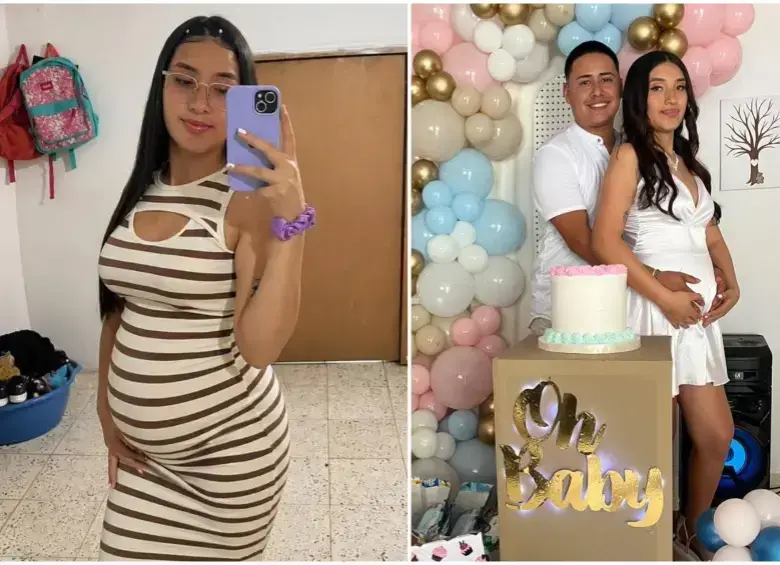 María Camila Potosí, de 21 años y con ocho meses de embarazo, fue asesinada el pasado 16 de julio en Cali. Foto: redes sociales
