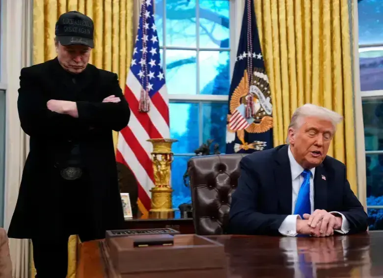 Así va la ruptura entre Elon Musk y el presidente Donald Trump por fuertes diferencias. FOTO: AFP