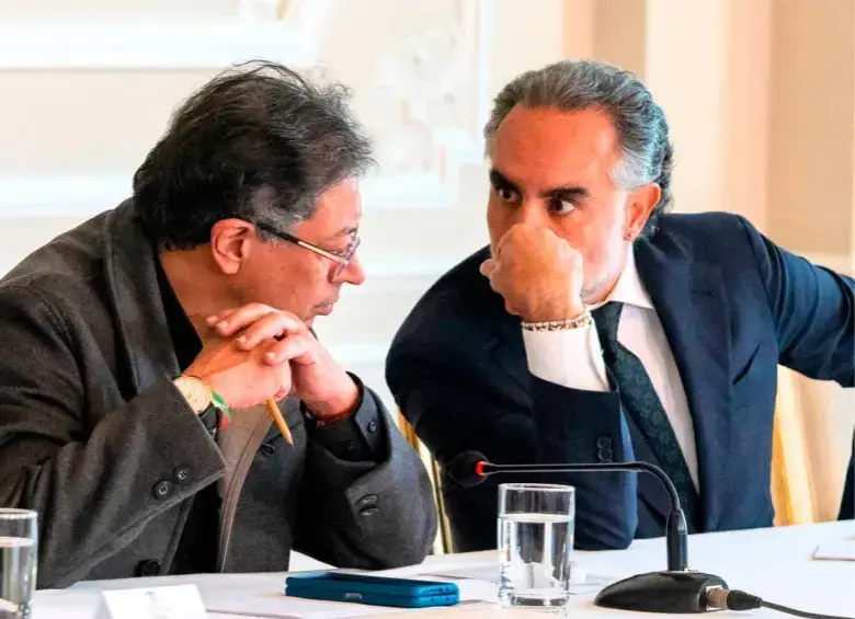 Armando Benedetti ha estado frente a distintas reuniones y pronunciamientos que le corresponderían a la canciller. Foto: COLPRENSA.