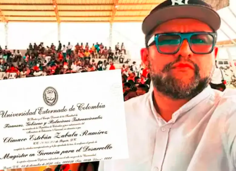 Clímaco Esteban Zabala Ramírez fue viceministro de la Creatividad y la Economía del Ministerio de Cultura hasta junio de 2023. FOTOS: Cortesía 
