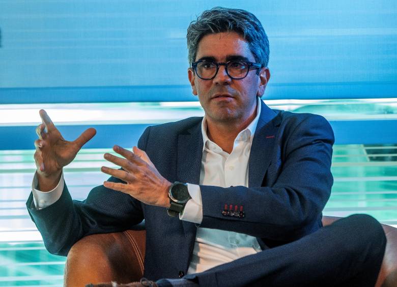 Ricardo Jaramillo, presidente de Grupo Sura, destacó la tendencia positiva que posiciona favorablemente a la compañía de cara al cierre del año. FOTO: Julio César Herrera