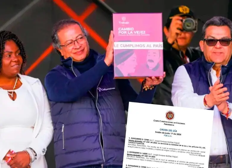 La reforma pensional del Gobierno del presidente Gustavo Petro tuvo un revés en la Corte Constitucional. FOTO PRESIDENCIA