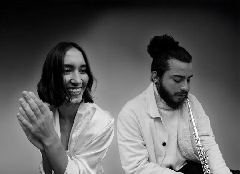 Mayra Ramírez y Andrés Herrera son músicos locales que se presentarán en Musicreando. Foto; Cortesía.