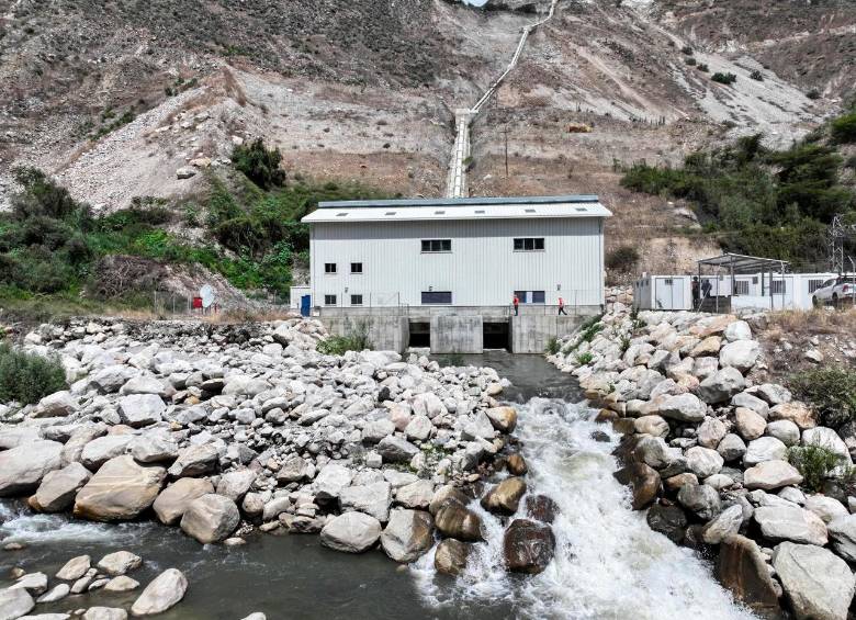 La central hidroeléctrica Manta respalda la operación de Celaris Energy en Perú . FOTO cortesía Celsia