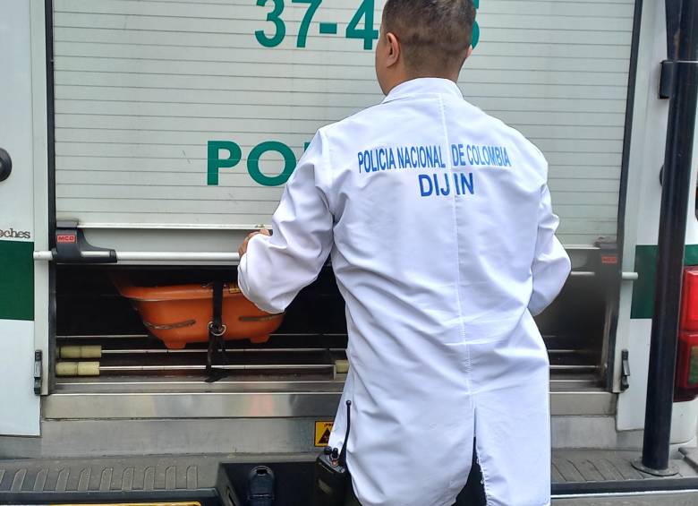 Los reportes preliminares indican que los restos mortales corresponden a los de dos hombres. FOTO: Mauricio Andrés Palacio. Archivo El Colombiano