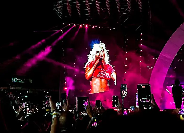 La artista colombiana es una de las cantantes latinas más escuchadas de Spotify con más 53 millones de oyentes mensuales. Foto: EL COLOMBIANO