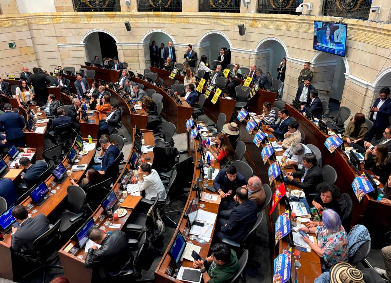 Las cuentas que maneja el Ministerio del Interior son 52 votos por el “Sí” y 48 por el “No”. FOTO: Javier González Penagos