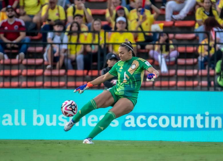 Luisa Agudelo es una de las figuras de la Selección. FOTO juan a. sánchez