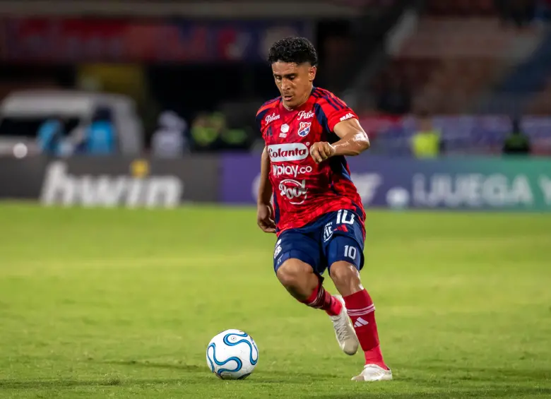 El volante antioqueño Daniel Cataño llegó al Medellín como gran figura. Recién gana ritmo tras una lesión en el soleo. FOTO Juan Antonio Sánchez
