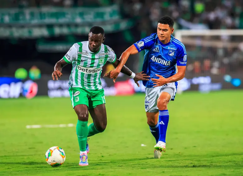 En la imagen aparece Marino Hinestroza, quien seguramente regresará al equipo principal para el duelo de este sábado frente a Millonarios, tras recuperarse de una dolencia física. FOTO camilo suárez