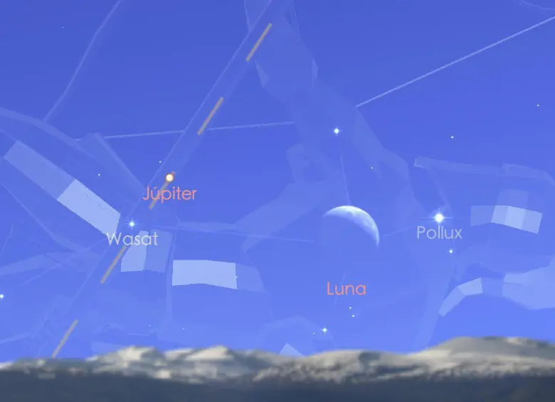 Conjunción de la Luna, Venus y Régulo: cómo y cuándo ver el espectáculo del 19 de septiembre