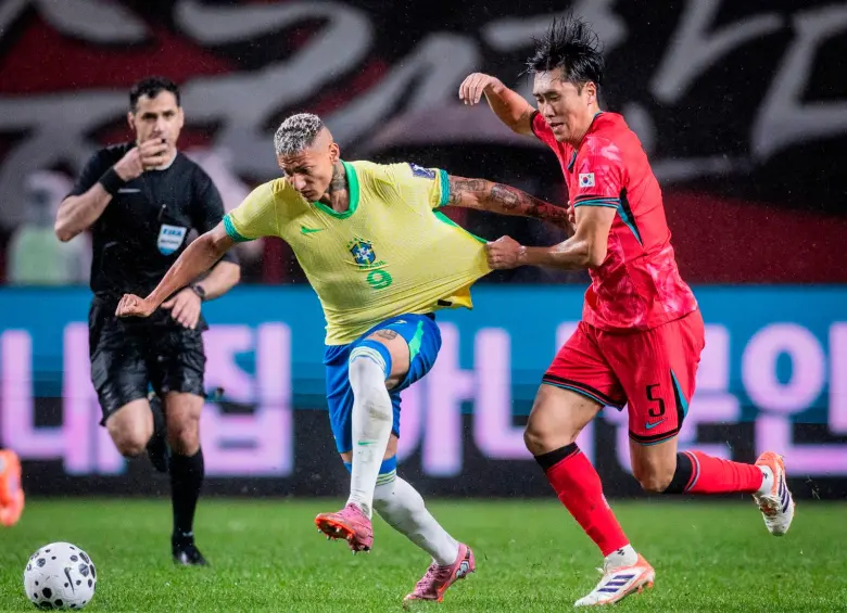 Brasil alcanzó la goleada de la fecha ante Corea del Sur. Foto. GETTY