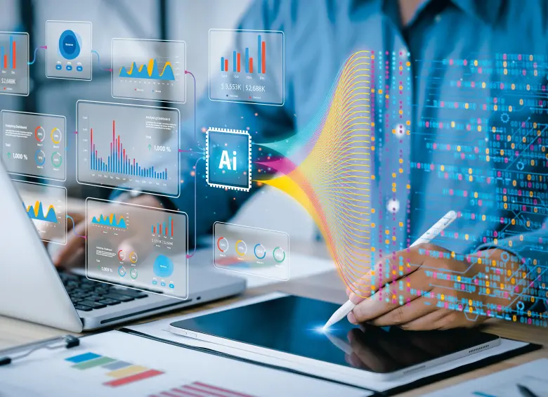 Herramientas basadas en IA están ayudando a las empresas a reducir tiempos, automatizar tareas y mejorar la productividad. FOTO GETTY