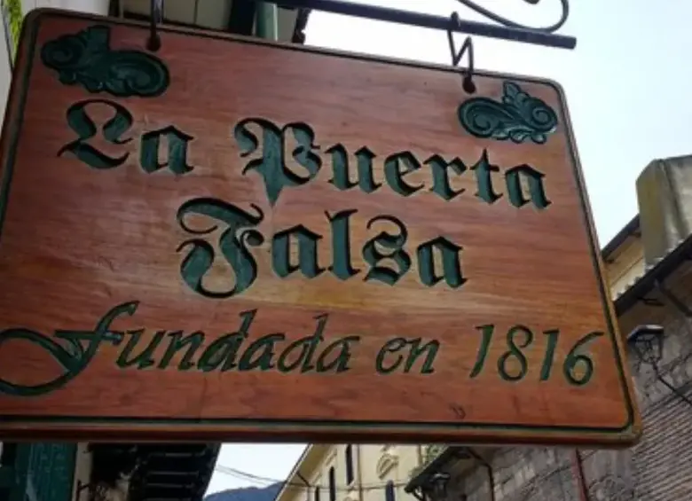 Dian anunció cierre de La Puerta Falsa por incumplimientos en la facturación electrónica. FOTO: Cortesía La Puerta Falsa.