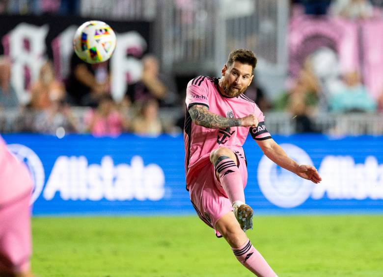 Lionel Messi, figura del Inter de Miami para el torneo en Estados Unidos. FOTO GETTY