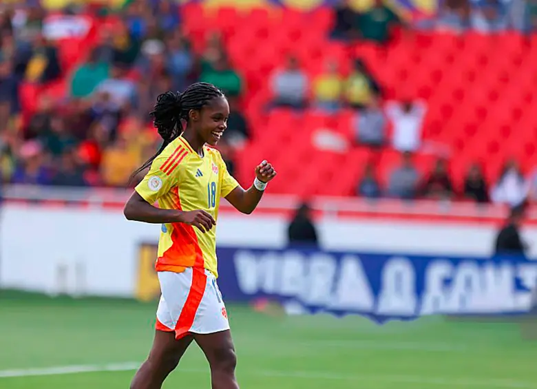 Linda Caicedo se jugó tremenda final, lástima que no la pudo cerrar con el título, pero estuvo a la altura. FOTO GETTY