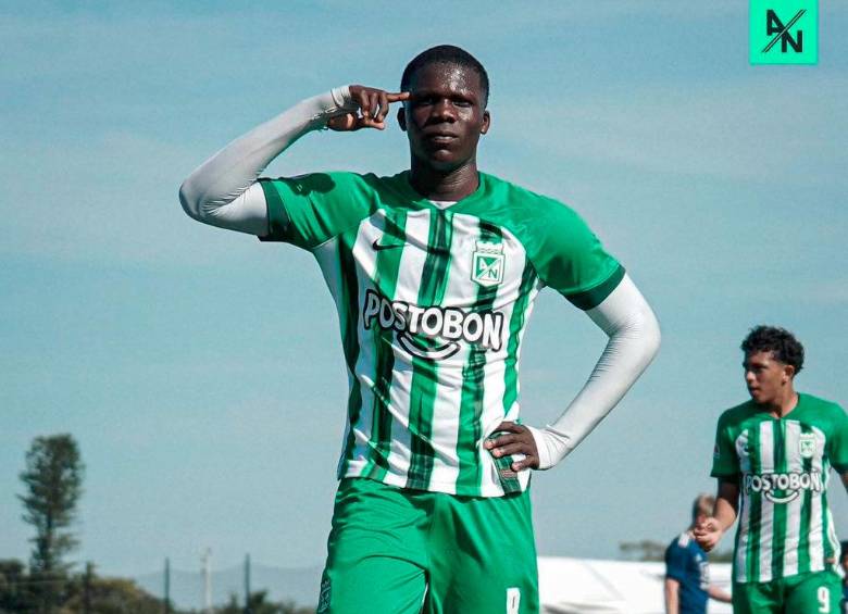 Juan José Rosa es de los juveniles que mayor expectativa genera en Nacional. FOTO ATLÉTICO NACIONAL
