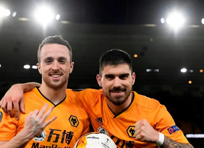 Ruben Neves y Diogo Jota se conocieron desde que eran juveniles en Portugal. En Inglaterra compartieron equipo y fortalecieron su vínculo. FOTO: TOMADA DEL INSTAGRAM DE @RubenNeves 