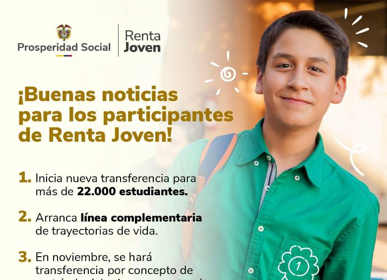 Se inicia nuevo ciclo de transferencias de Renta Joven.