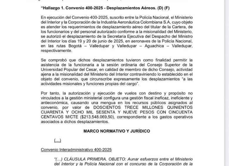 Juliana Guerrero se gastó $213 millones en combustible en cinco vuelos. Foto: redes sociales