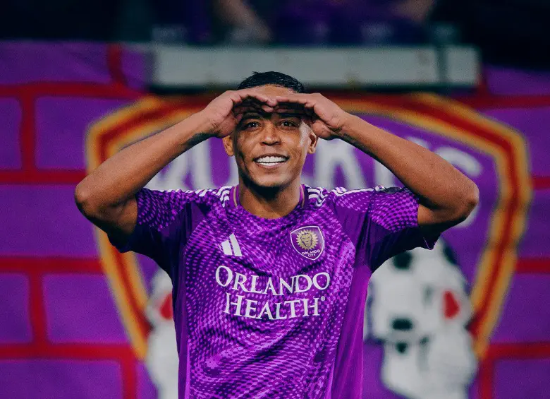 Luis Fernando Muriel, en gran momento en la MLS. FOTO @OrlandoCitySC